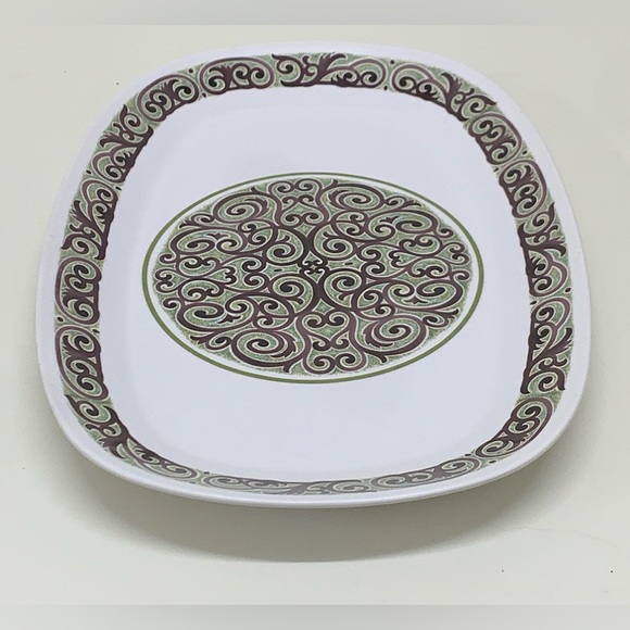 1970s Vtg Discontinued NORITAKE Japan Progression Ole Serving Plate 9043 - Picture 4 of 13